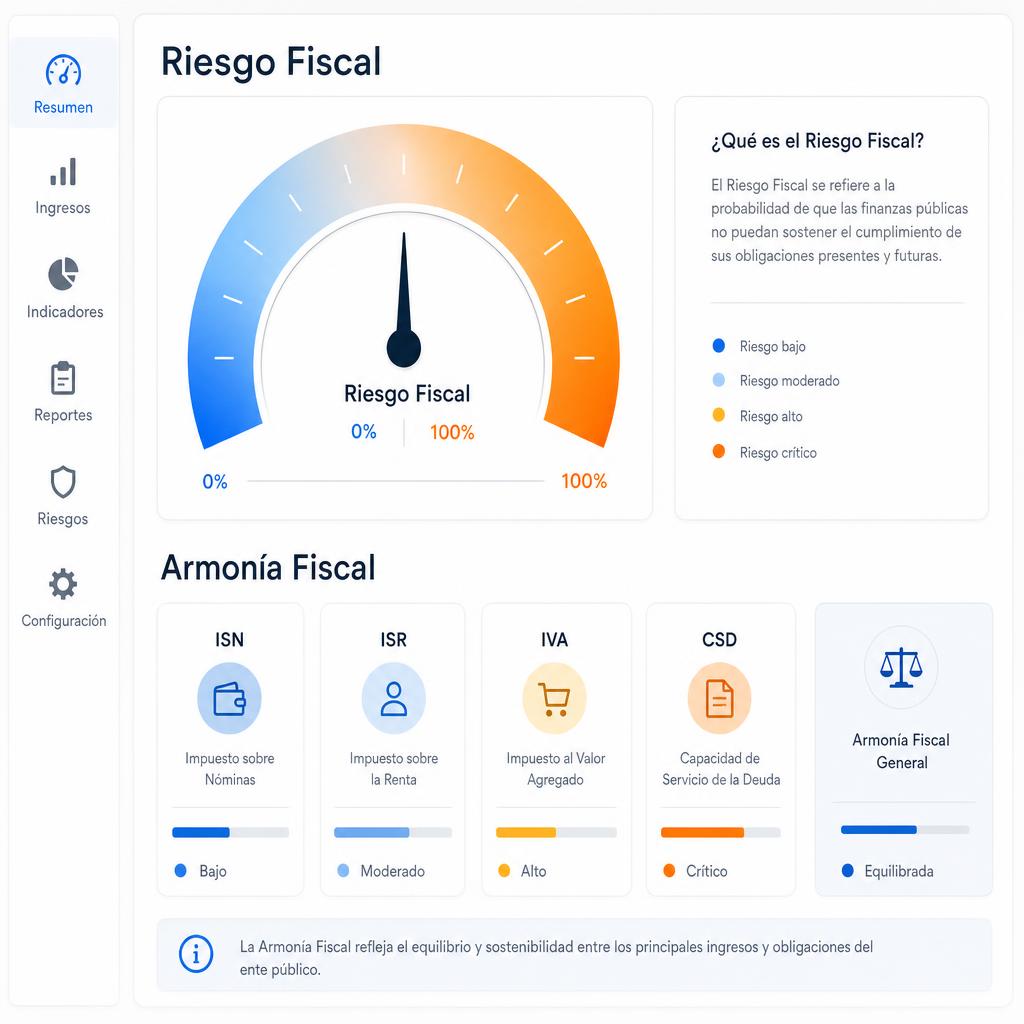 Medidor de riesgo fiscal